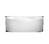 KALDEWEI Meisterstück CENTRO DUO 2, montaje en pared (3 lados) 1135, 180x80x47 cm, blanco alpino, 202340403001, Versión: Kit de desagüe y rebose 4040