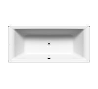 Kaldewei Ambiente - Bañera rectangular Puro Duo 664, 180x80 cm,Perl-Effekt,blanco 266400013001
