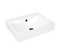 Kaldewei Silenio lavabo 60x46 cm rectangular clásico blanco brillante 904306013001
