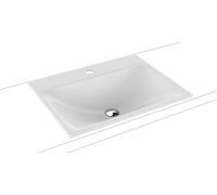 Kaldewei Silenio lavabo 60x46 cm rectangular empotrado blanco mate 907706303001
