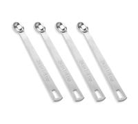KALIONE 4 cucharas medidoras individuales de 1/8 cucharadita (1/8 cucharadita | 0,625 ml | 0,625 cc), cucharas medidoras pequeñas de acero inoxidable de 1/8 cucharadita, 567257_2_kFJZQxQZG