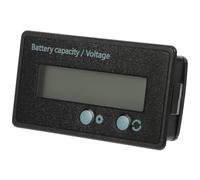 KALLORY Herramienta de Medición de Voltaje Pantalla LCD y Medidor Digital de Batería, Comprobador Portátil de Ácido, Uso en Automóviles y Dispositivos Domésticos Eléctricos