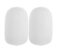 KALLORY Recambio de Cabezales de Esponja para Cepillo Limpiabiberones y Botellas, 2 Piezas Multifuncionales para Limpieza Profunda de Tapas, Pajitas y Vasos Mango Largo, Material Esponja