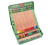 KALOUR Pro Juego de lápices de colores pastel, 72 colores, lápices de carbón para dibujar, esbozar, colorear, sombrear, accesorios de arte para adultos y artistas