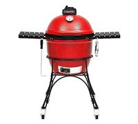 Kamado Joe® Clásico Joe I Barbacoa de carbón de cerámica en Rojo Fuego