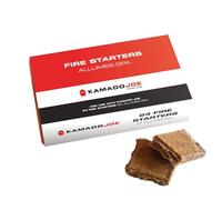 Kamado Joe Paquete de 24 encendedores de Fuego para Barbacoa de carbón Natural para Parrillas Kamado, ahumadores y barbacoas