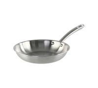 KAMBERG 008270 - Sartén de acero inoxidable 18/10 Triply - Sin PFAS - Todos los fuegos incluyendo inducción y horno - 0008270, gris