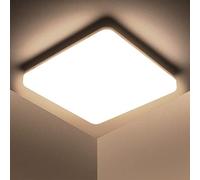 Kambo LED Lámpara de Techo 48W Plafon Cuadrada 4320LM Blanco Neutro 4500K | Luz de Plafón Moderno Para Baño Cocina Sala de Estar Dormitorio Pasillo Comedor Balcón