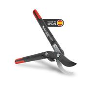 KAMIKAZE KM750 Tijera de Dos manos para Poda de Arboles. Corta ramas con Sistema Multiplicador de Fuerza. Tijera de Poda para Madera con Mangos Ergonómicos Ideal para Ramas de 28mm. Longuitud 46cm