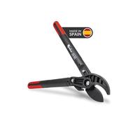KAMIKAZE KM752 Tijera de Dos manos para Poda de Arboles. Corta ramas con Sistema Multiplicador de Fuerza. Tijera de Poda para Madera con Mangos Ergonómicos Ideal para Ramas de 28mm. Longuitud 46cm