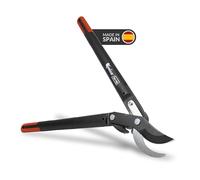 KAMIKAZE KM760 Tijera de Dos manos para Poda de Arboles. Corta ramas con Sistema Multiplicador de Fuerza. Tijera de Poda para Madera con Mangos Ergonómicos Ideal para Ramas de 30mm. Longuitud 56cm