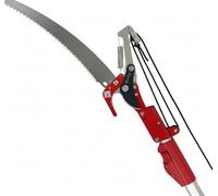 KAMIKAZE Tijera para Podar Pértiga KM-62 Telescopica para Ramas de 25 mm. Diseño Extra Ligero y Ergonomica. Incluye Pertiga Extensible de 3m. Sistema de Corte Bypass. Poda en Altura