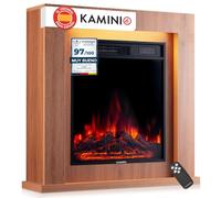 KAMINIO® Matti Modern 32 Roble Chimenea eléctrica Decorativa de pie