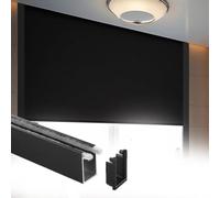 Kanduo Bloqueadores de luz de PVC Tiras de Aluminio Que bloquean la luz, Cubiertas for Espacios persianas enrollables, protección privacidad