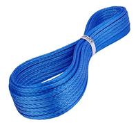 Kanirope® - Cuerda dyneema Pro 12 mm 15 m azul 12 x trenzado SK78 preestirada recubierta