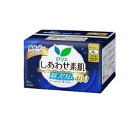 Kao - Laurier Shiawase Sokuhada Super Slim Extra Heavy Night Use With Wings 40cm - 9piezas