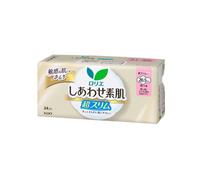 Kao - Laurier Shiawase Sokuhada Super Slim Heavy Daily Use With Wings 20.5cm - 24piezas