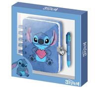 Karactermania Diario Peluche + Bolígrafo Stitch Disney