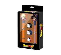 Karactermania Pack Dragon Ball Ultra Instinct – Bolígrafo gel borrable, lápiz Eternal y 3 gomas, negro