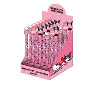 Karactermania Expositor Hello Kitty Mix con 24 Bolígrafos de Gel Borrable Rosa