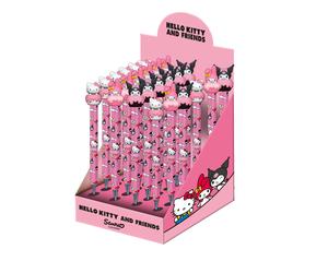 Karactermania Expositor Hello Kitty Mix con 24 Bolígrafos de Gel Borrable Rosa