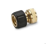 Karcher Racor de Latón - Ø19 mm - Calidad Superior - Compatible con Mangueras de 13 mm y 15 mm