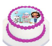 Kardasis Gabby Casa de Muñecas Oblea 20cm Decoración Tarta Cumpleaños
