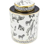 Kare 61761 Animals - Cuenco decorativo (27 cm, porcelana), diseño de animales