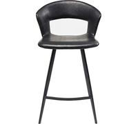 Kare Design 80979 Taburete Bar Reunion, Negro, Talla única