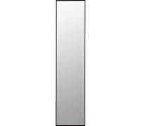 Kare Design Espejo Bella, Negro, Rectangular, Montaje en Pared, Elegante, Estilo Minimalista, Ideal para Pasillo, Sala de Estar, Marco, 30x180cm (A/L)