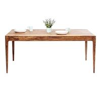 Kare Design Mesa Brooklyn Nature, Marron, 4-6 personas, rectangular, calidad, estilo natural, madera maciza alta, 76 x 90 x 175 cm (A/A/P)