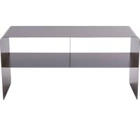 Kare Design Mueble de TV Lounge M, Bronce, 90x37x44 cm, aparador, diseño Minimalista, 2 Compartimentos, Acero, Estilo Industrial, Moderno, salón