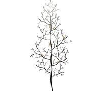 Kare Design Perchero de pared Ants on a Tree, negro/dorado, XL, barra para colgar ropa, decoración de pared, decoración, recibidor, diseño animal, perchero, estructura de acero, 160x69x8cm