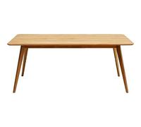 Kare Mesa de Comedor Memo, Roble, marrón, 75 x 180 x 90 cm
