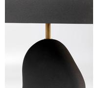 KARE Nube lámpara de mesa, negro, acero, altura 48 cm