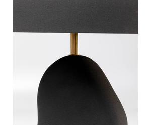 KARE Nube lámpara de mesa, negro, acero, altura 48 cm
