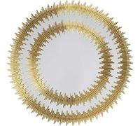Kare Solare Gold - Espejo (132 cm de diámetro, tamaño único)