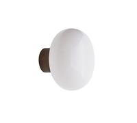 New Works Lámpara de pared Karl-Johan Smoked oak-White opal glass