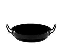 Karl Krüger 1220S - Sartén con Asas, Color Negro | Sin PFAS, cortes y arañazos, insípido, apto para horno hasta 240 °C, para cocinar, hornear y servir