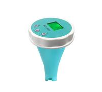Karlak Detector de calidad de agua, portátil, 6 en 1, PH EC, sólidos disueltos totales, ORP, temperatura, cloro, multifunción, para teléfono móvil, aplicación de visualización remota, LCD con parte