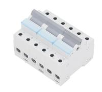 Karlak Interruptor de Transferencia Manual con Protección contra (100A) | Contactos de aleación de plata, clasificación IP20, compatibles con riel DIN, seguros para sistemas de alimentación duales