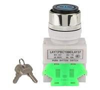 Karlak Interruptor Rotativo con Llave, Interruptor Duradero de 3