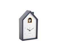 Karlsson Despertador moderno Cuckoo - Azul - 12 x 6 x 20 cm - Rectángulo - Termoplástico - Despertador para dormitorio
