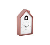 Karlsson Despertador moderno Cuckoo - Rojo - 12 x 6 x 20 cm