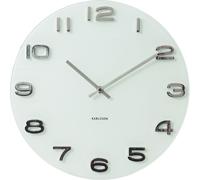 Karlsson KA4402, Pared, Reloj, Círculo, Blanco, AA, 35 cm