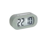 Karlsson KA5753GR - Despertador Digital LCD retroiluminado (7 x 5 x 14 cm), Color Verde