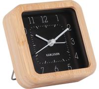Karlsson KA5924BK, Reloj de mesa, Reloj digital, Cuadrado, , Madera, Hierro, Batería