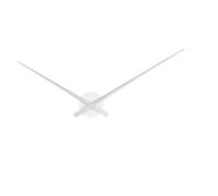 Karlsson Little Big Time - Reloj de Pared, Aluminio, Color Plateado