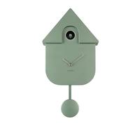 Karlsson reloj de cuco moderno Cuckoo Metallic - Verde - 21,5 x 8,5 x 41 cm - Rectángulo - Termoplástico - Reloj de pared