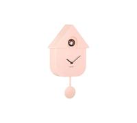 Karlsson Reloj de cuco de pared KA5768LP moderno con péndulo Rosa Suave